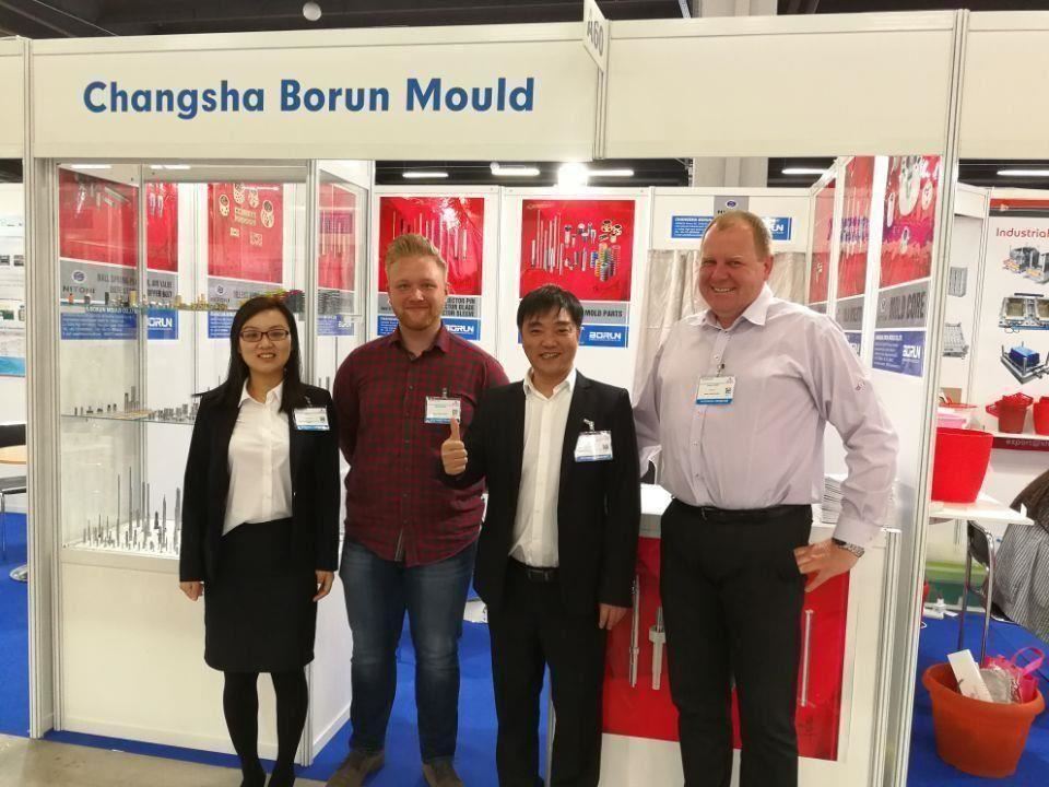 中國模具配件制造商NITONI長沙博潤在波蘭凱爾采塑料加工展會PLASTPOL現(xiàn)場