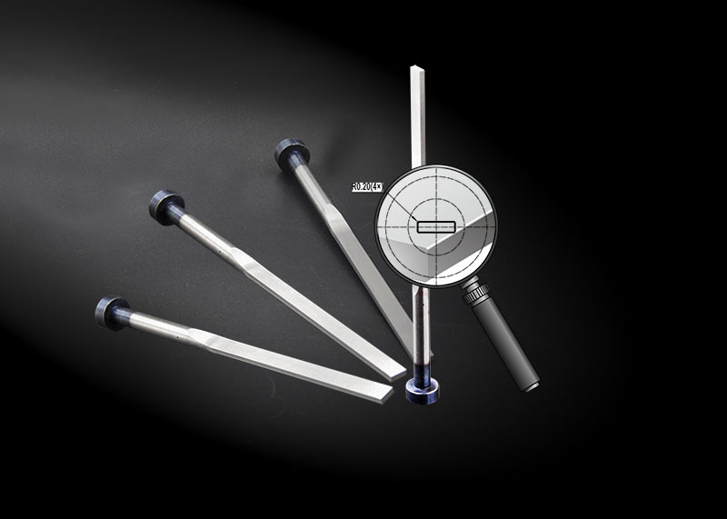 DIN 1530F 帶R0.2角扁頂針 DIN 1530F 帶R0.2角扁頂針